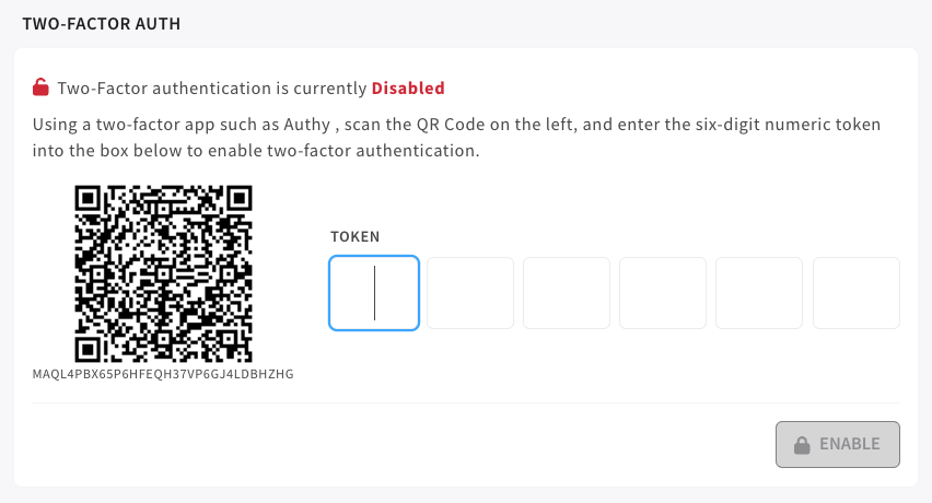 2fa full screen