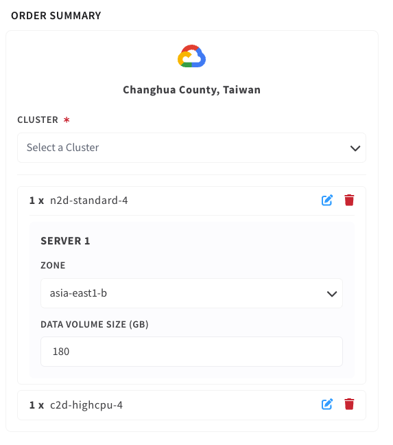 advanced provisioning options